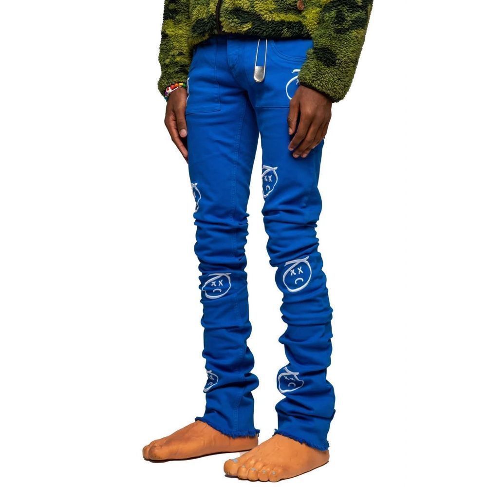 DLMFO Sadboy Stacked Denim “Royals” denim jeans size 28